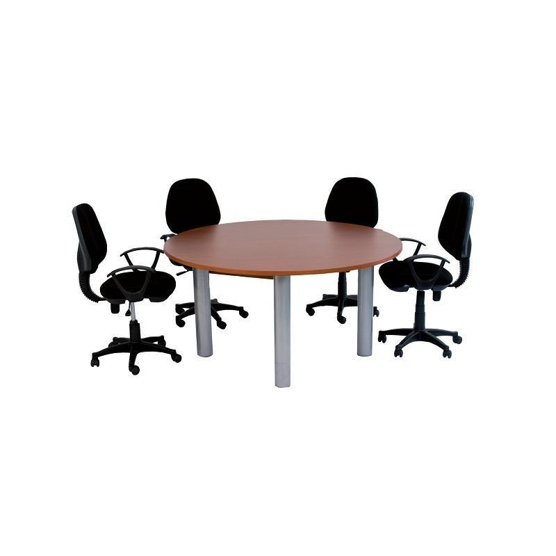 Mesa de reuniones redonda Amanecer M02 Officinca