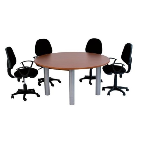 Mesa de reuniones redonda Amanecer M02 Officinca