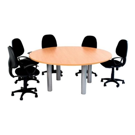 Mesa de reuniones redonda Amanecer M05 Officinca