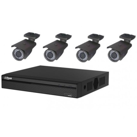 Sistema de Circuito Cerrado de Seguridad DVR y 4 Cámaras  OF4041 Officinca