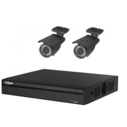 Sistema de Circuito Cerrado de Seguridad DVR y 2 Cámaras  OF4021 Officinca