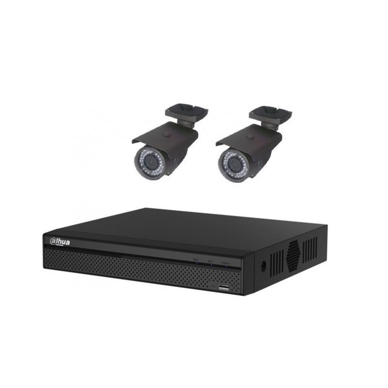 Sistema de Circuito Cerrado de Seguridad DVR y 2 Cámaras  OF4021 Officinca