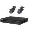 Sistema de Circuito Cerrado de Seguridad DVR y 2 Cámaras  OF4021 Officinca