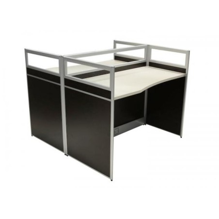 Estación de trabajo frontal doble Lazzio Officinca