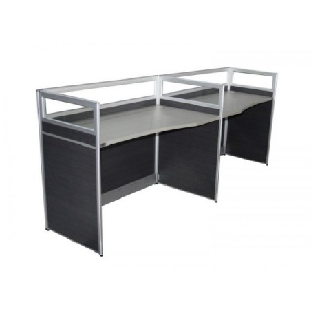 Estación de trabajo lateral doble Lazzio Officinca