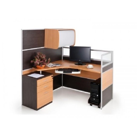 Estación de trabajo ejecutiva Lazzio Officinca